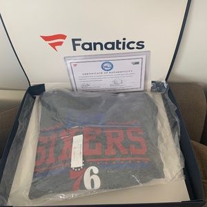 Game Worn Jimmy Butler Shirt Philadelphia 76ers! Authenticity certification!!!!